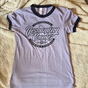 Ringer Tee. Craft Brewery Neshaminy Creek. Size M